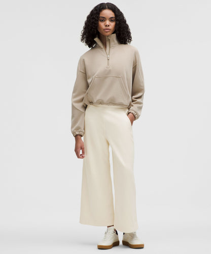 Lululemon Softstreme High-Rise Wide-Leg Cropped Pant