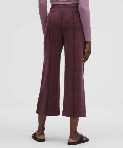 Lululemon Softstreme High-Rise Wide-Leg Cropped Pant