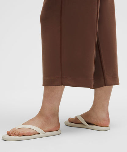 Lululemon Softstreme High-Rise Wide-Leg Cropped Pant