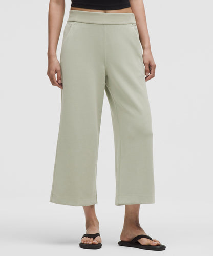 Lululemon Softstreme High-Rise Wide-Leg Cropped Pant