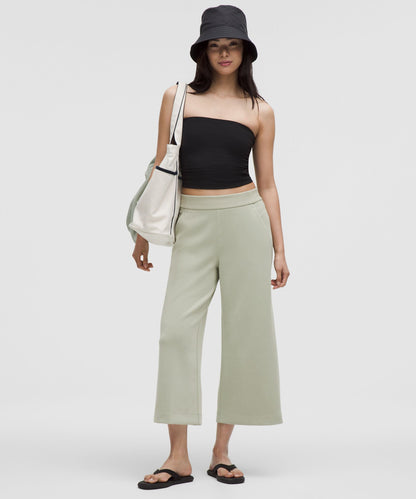 Lululemon Softstreme High-Rise Wide-Leg Cropped Pant
