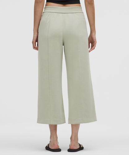Lululemon Softstreme High-Rise Wide-Leg Cropped Pant
