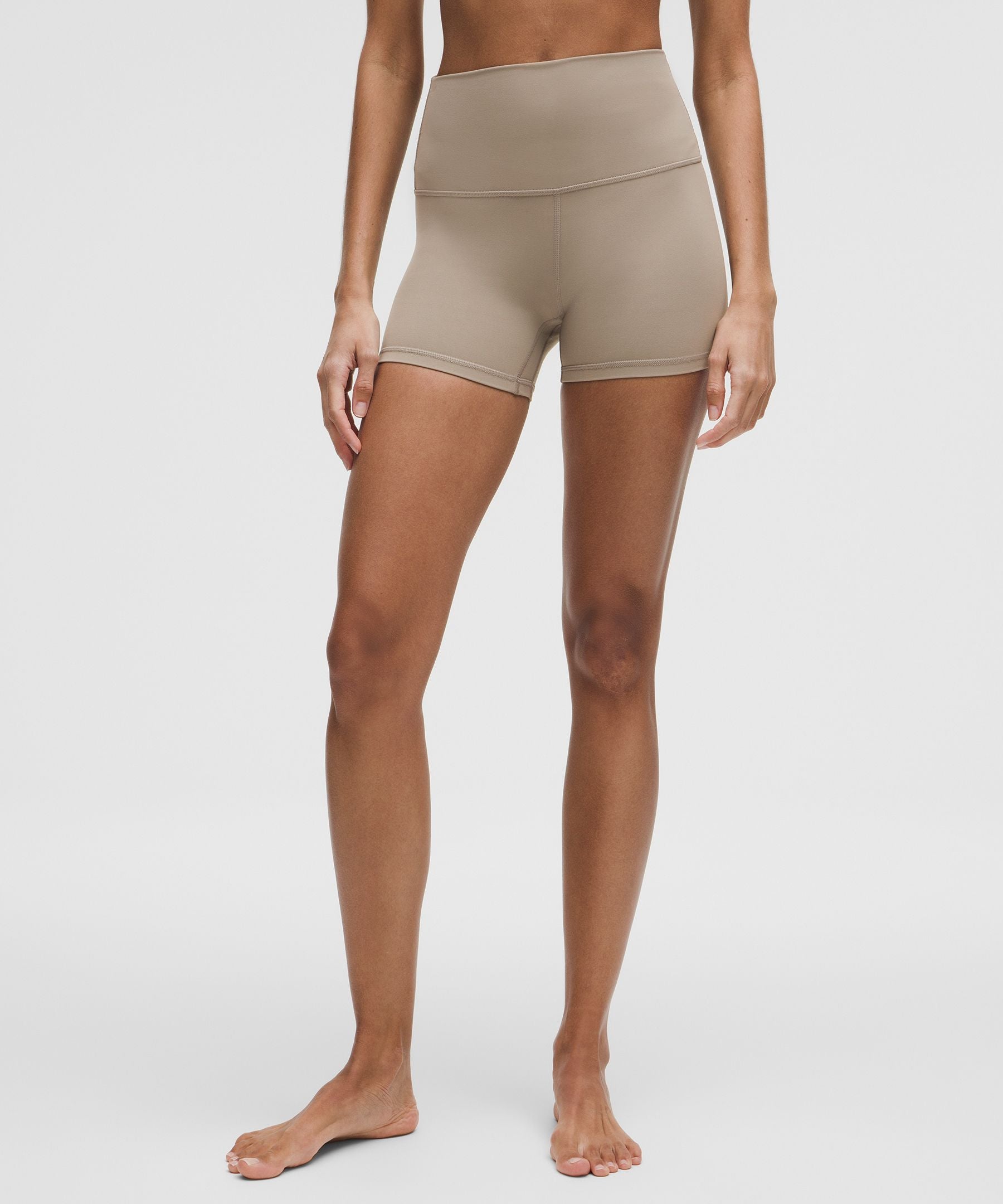 Lululemon lululemon Align High-Rise Short 4" Warm Ash Grey