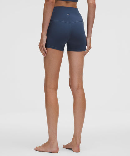 Lululemon lululemon Align High-Rise Short 4" Blue Twill