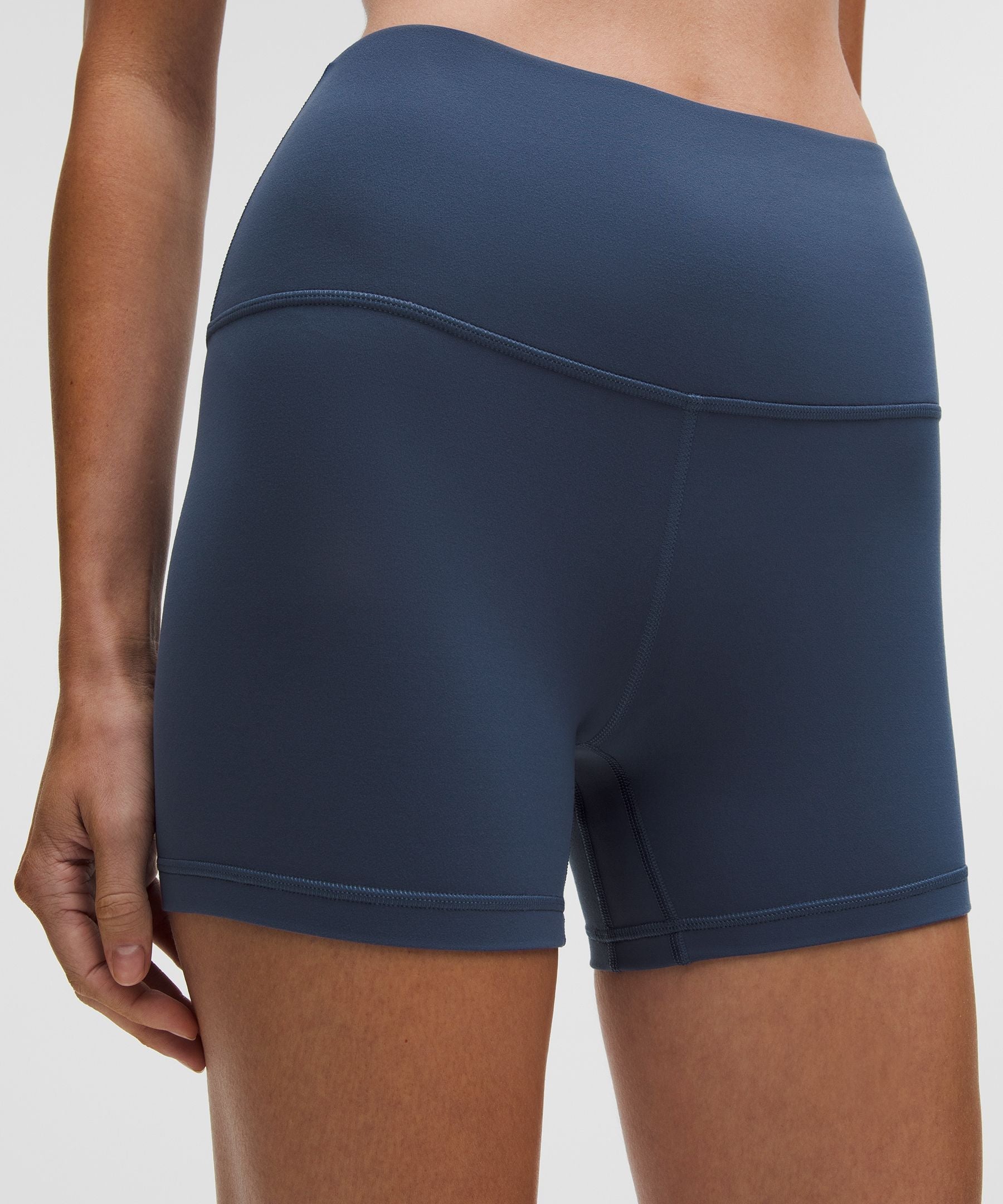Lululemon lululemon Align High-Rise Short 4" Blue Twill