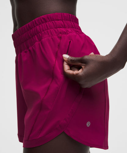 Lululemon Women's Track That High-Rise Lined Short 5"