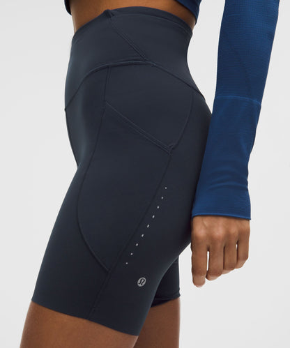 Lululemon Women's Fast and Free High-Rise Short 8" *5 Pocket