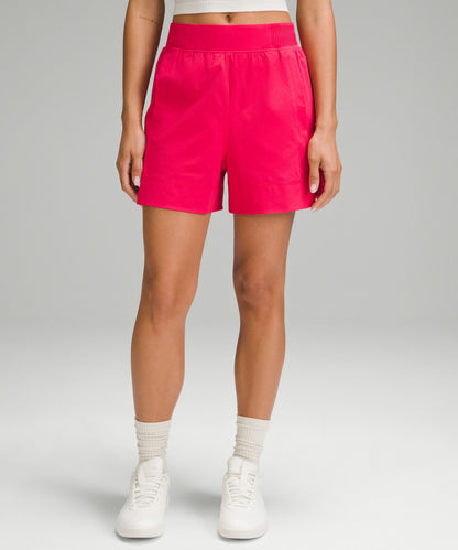 Lululemon Women's Stretch Woven Relaxed-Fit High-Rise Short 4"