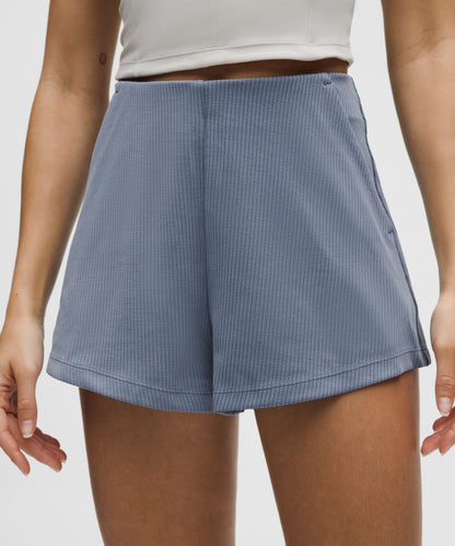 Lululemon Women's Ribbed Softstreme High-Rise Short 2"