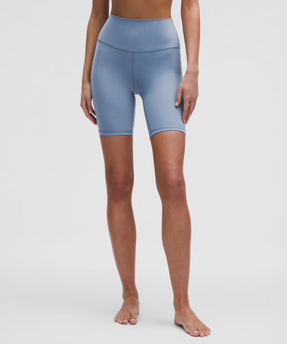 Lululemon lululemon Align High-Rise Short 8" Washed Denim