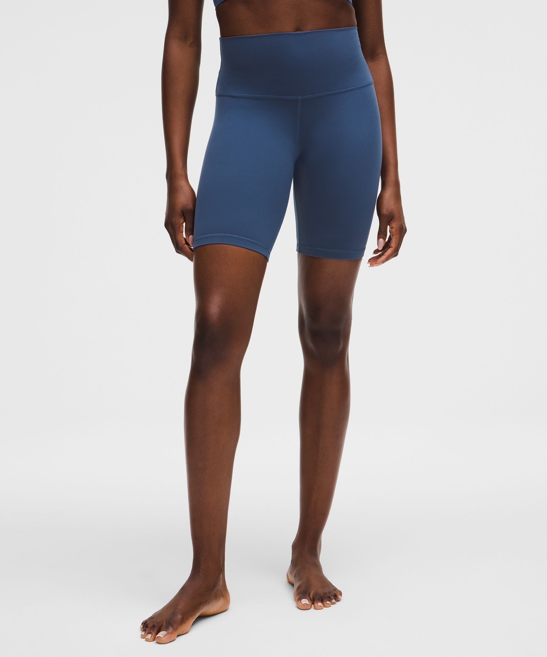 Lululemon lululemon Align High-Rise Short 8" Blue Twill