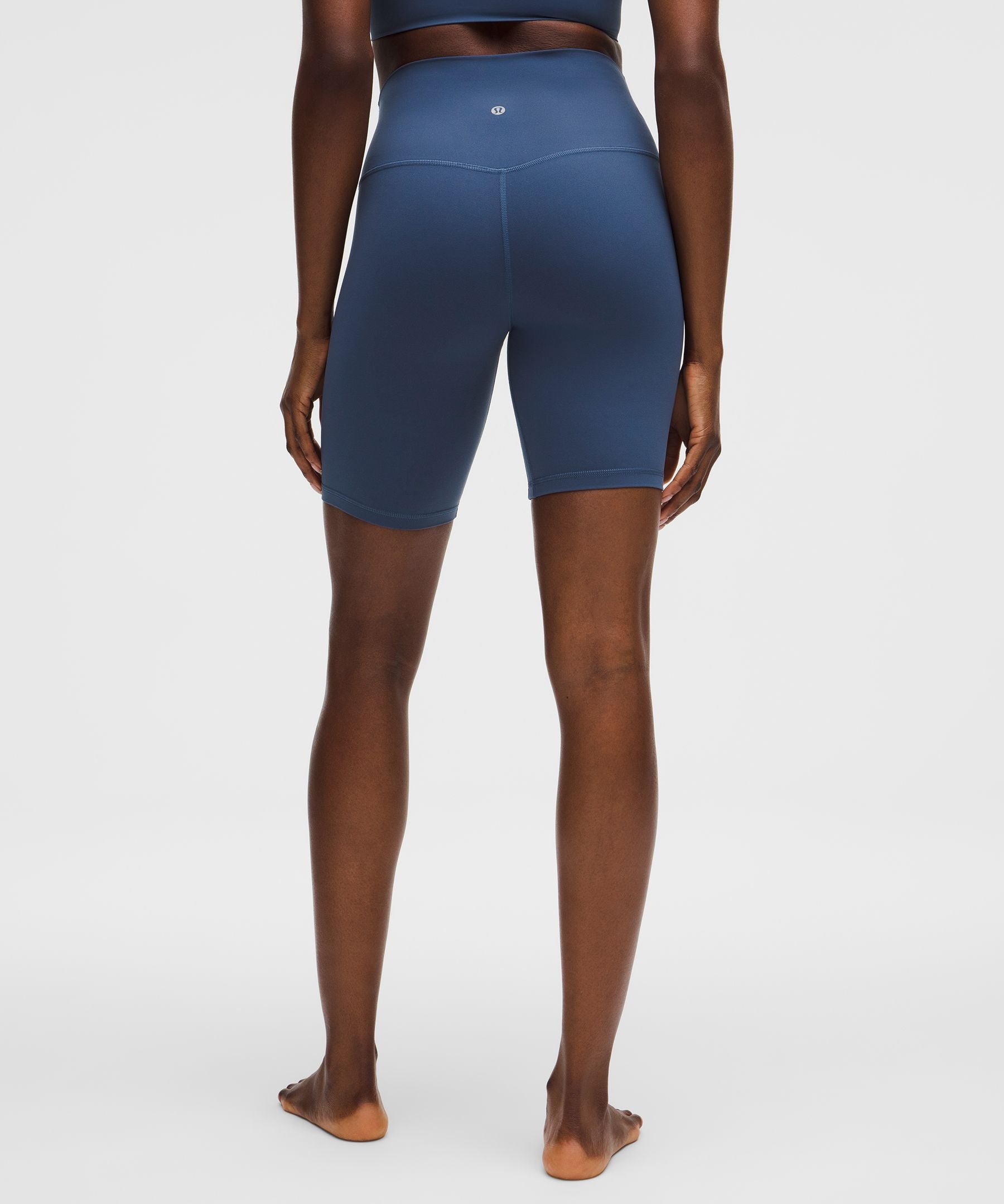 Lululemon lululemon Align High-Rise Short 8" Blue Twill