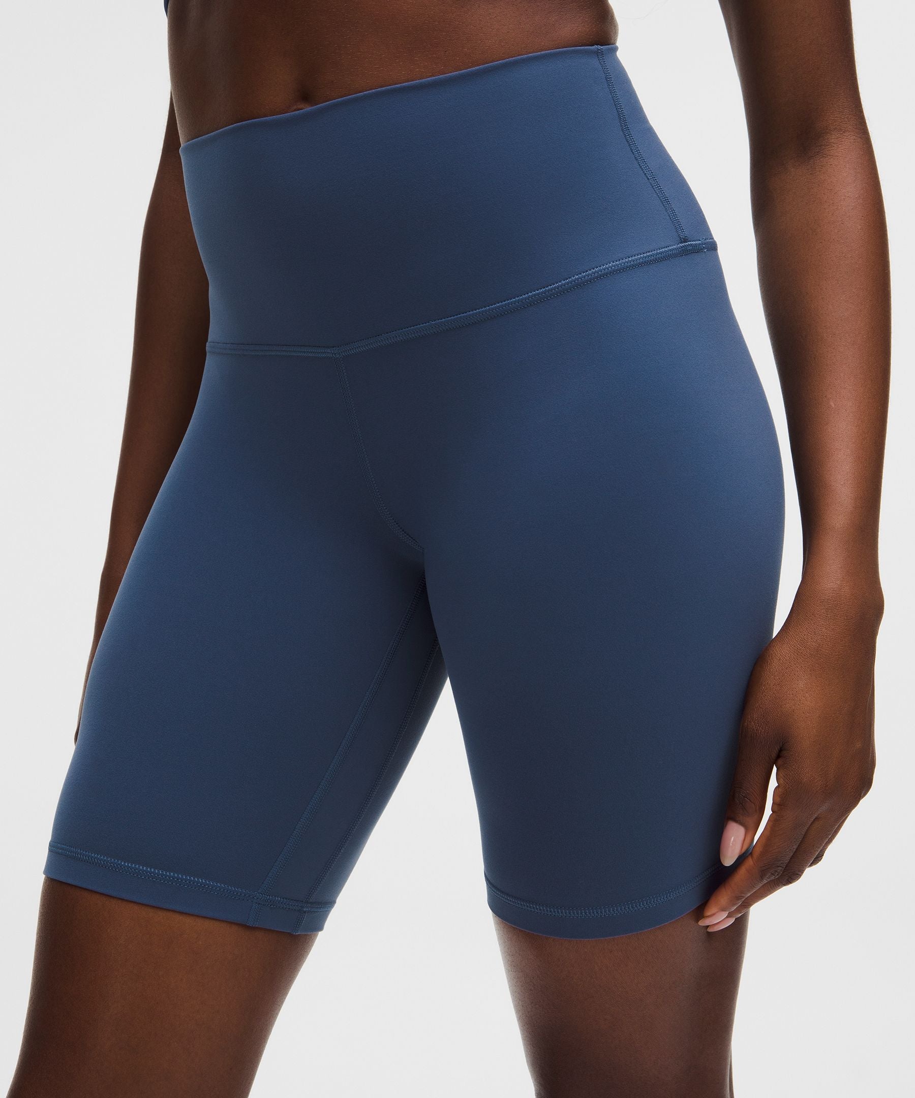 Lululemon lululemon Align High-Rise Short 8" Blue Twill