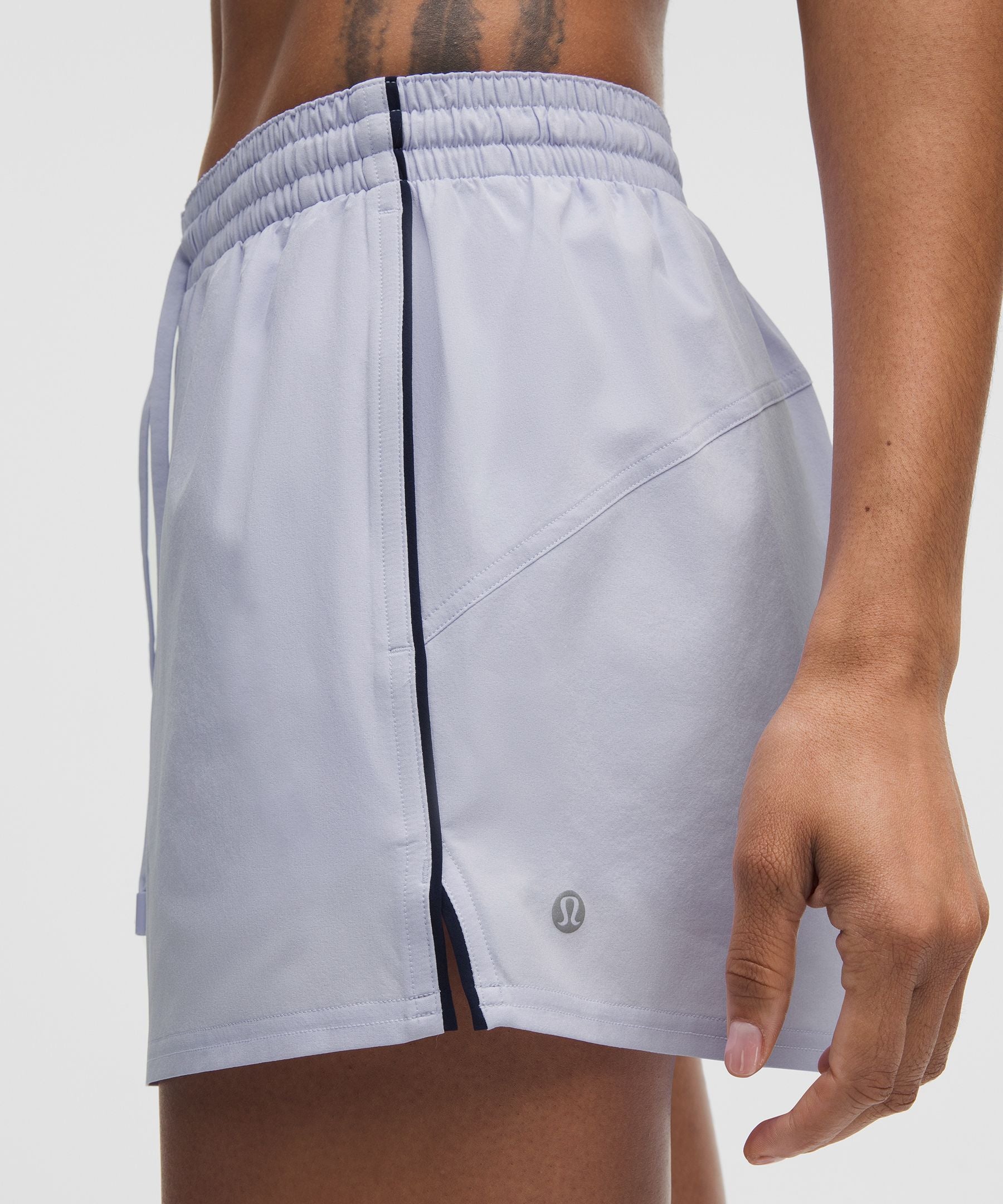 Lululemon Court Rival High-Rise Short 3" Serene Blue/Club Blue