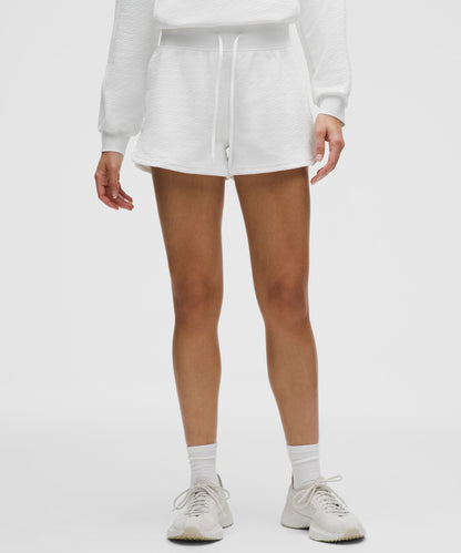 Lululemon Women's Textured Classic-Fit High-Rise Short 3"