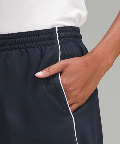 Lululemon Court Rival High-Rise Short 3" True Navy/White