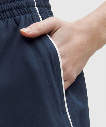 Lululemon Court Rival High-Rise Short 3" Club Blue/White
