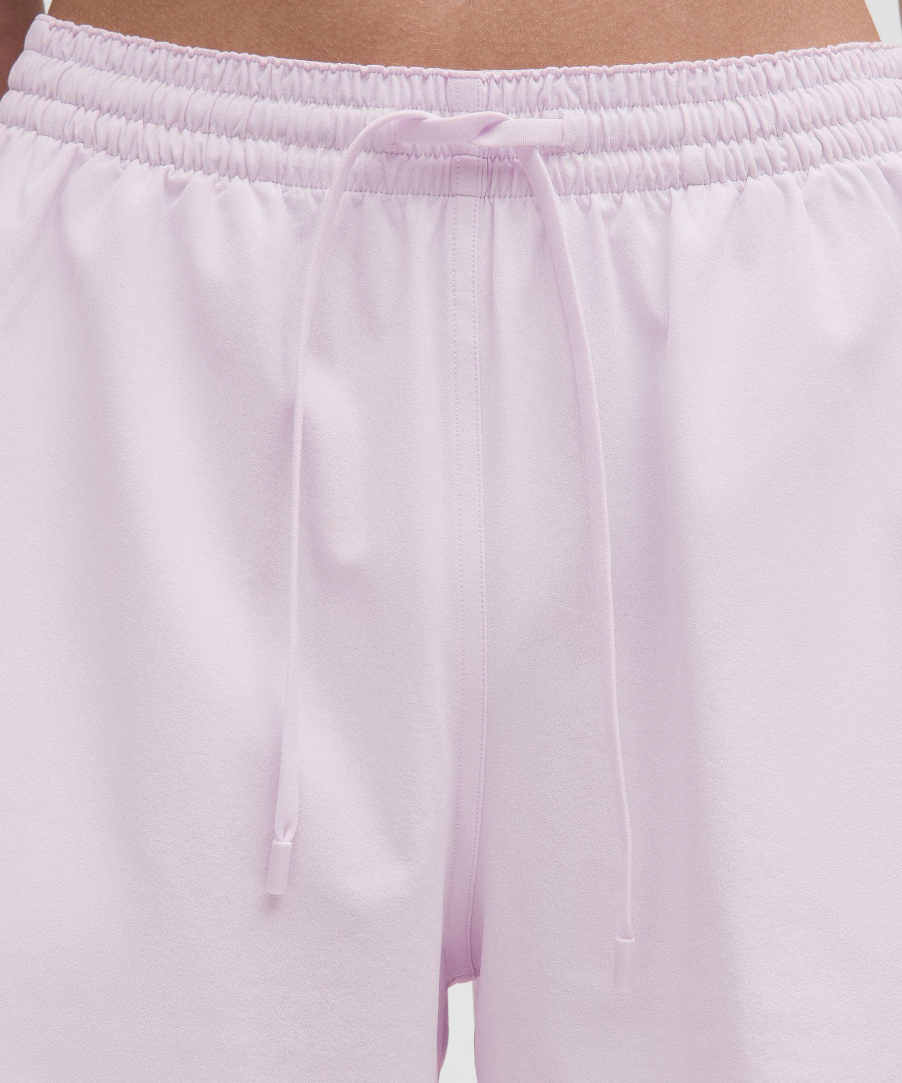 Lululemon Court Rival High-Rise Short 3" Pink Organza/White