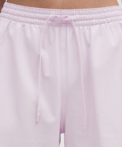 Lululemon Court Rival High-Rise Short 3" Pink Organza/White