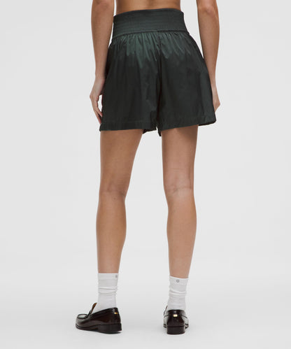 Lululemon Women's Stretch Satin Nylon Super-High-Rise Short 5"