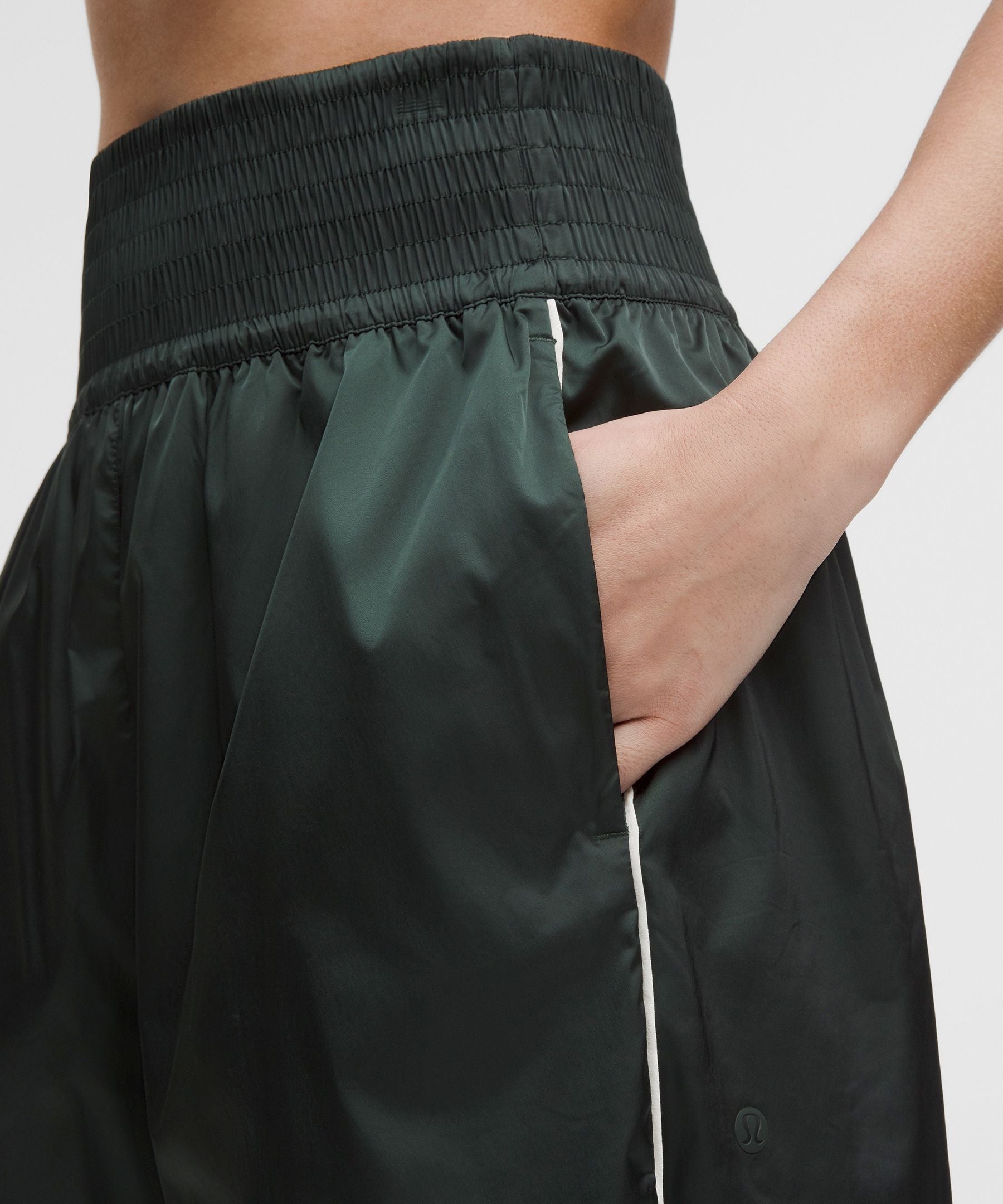 Lululemon Women's Stretch Satin Nylon Super-High-Rise Short 5"
