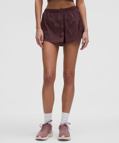 Lululemon Women's Dolphin-Hem Mid-Rise Running Short 3"
