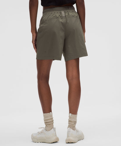 Lululemon Women's Glyde Relaxed Mid-Rise Hiking Short 7"