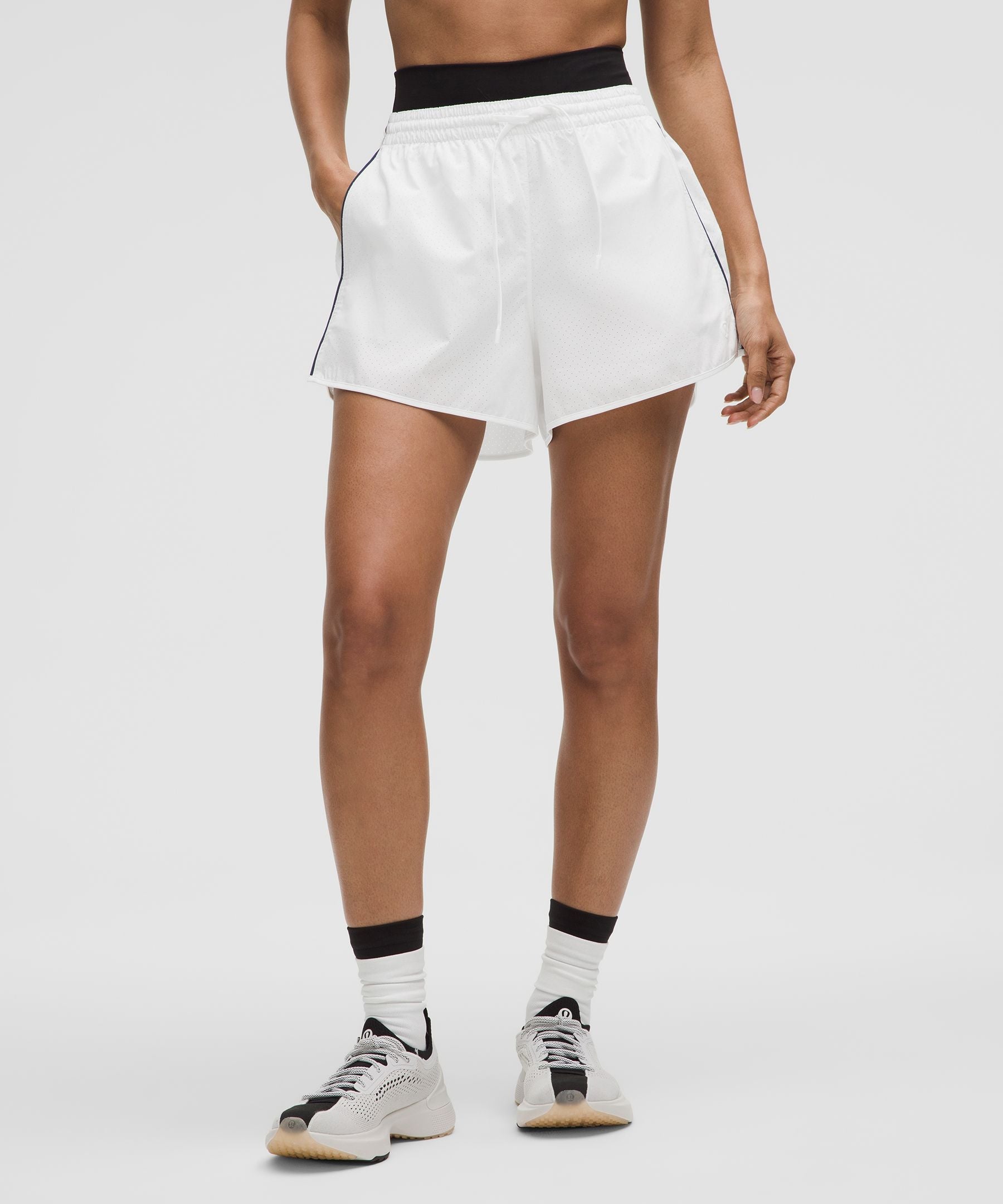 Lululemon Women's Court Rival High-Rise Short 3" *Perforated