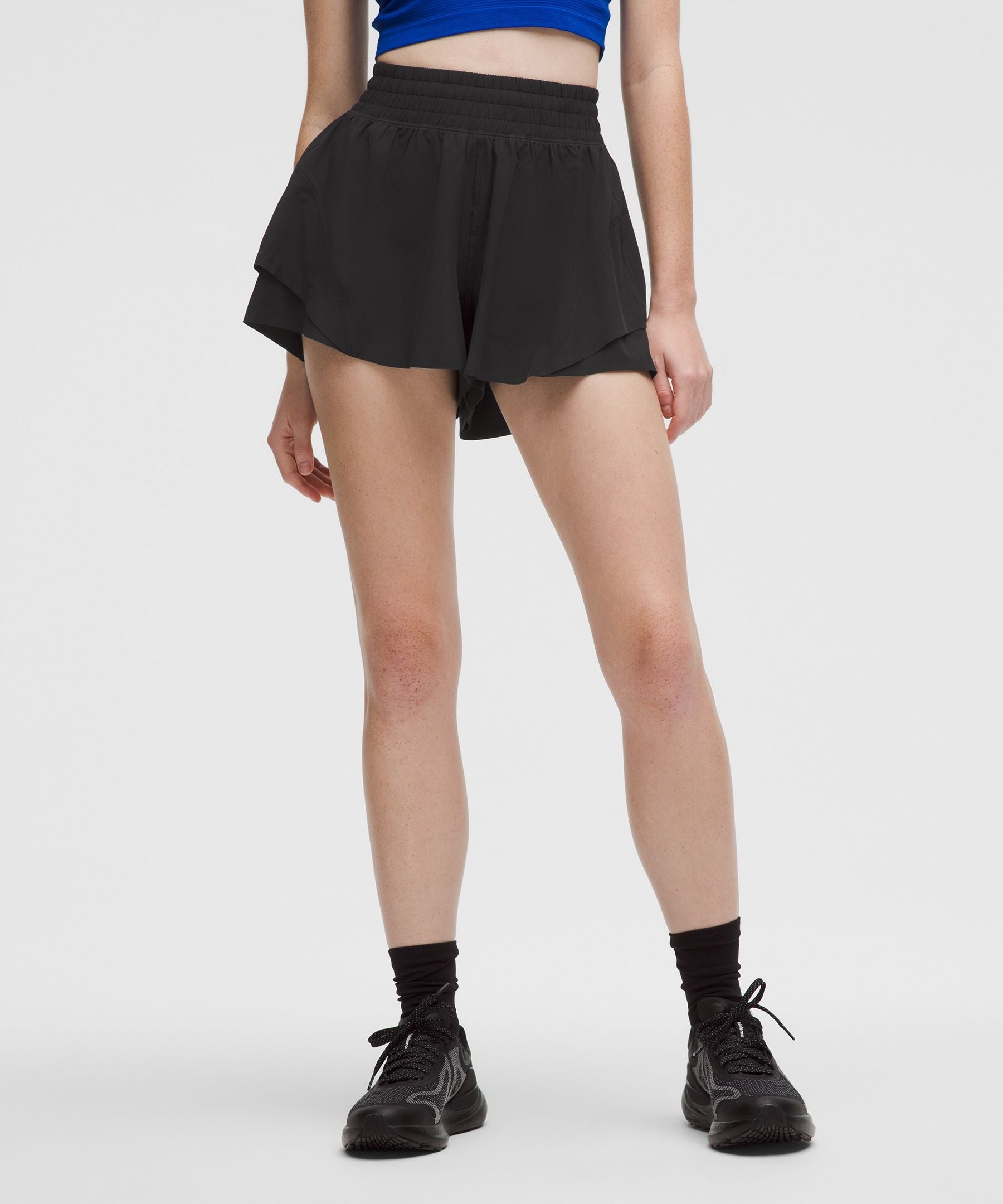 Lululemon Shake It Out High-Rise Running Short 2.5" Black