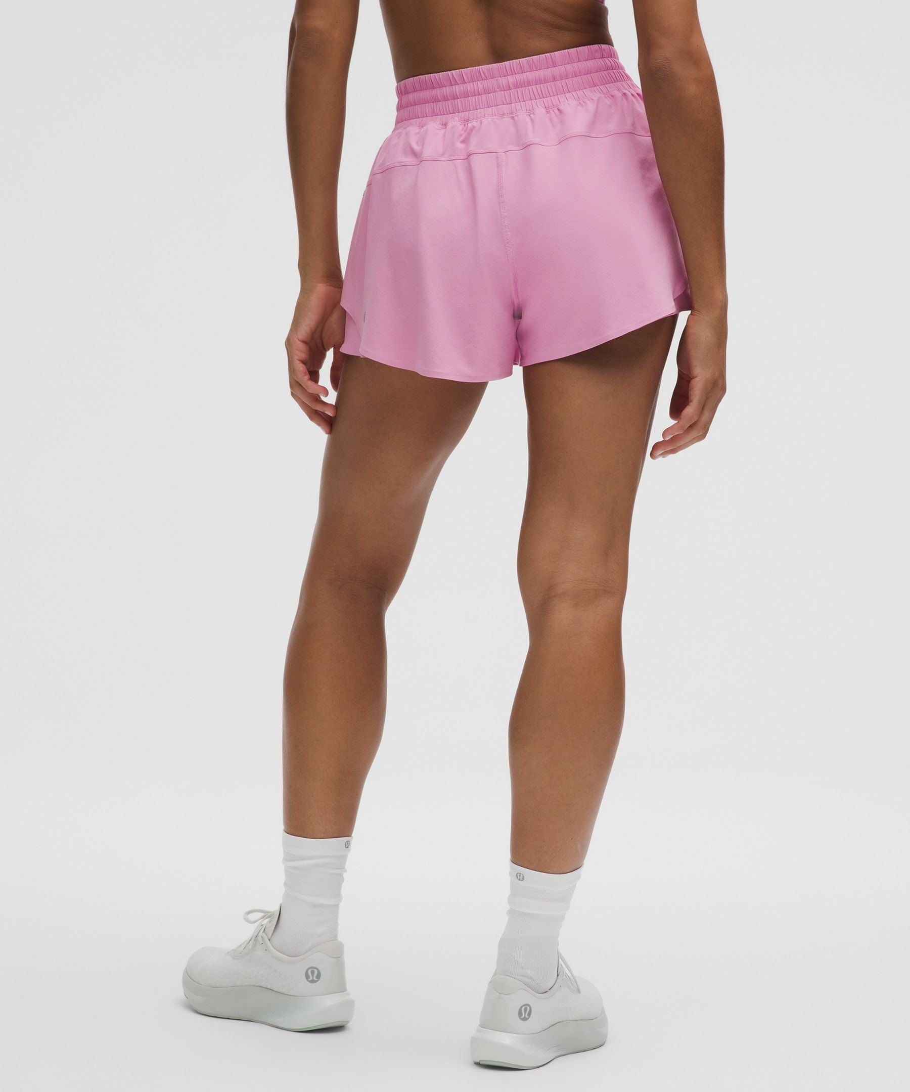 Lululemon Shake It Out High-Rise Running Short 2.5" Pink Frosting
