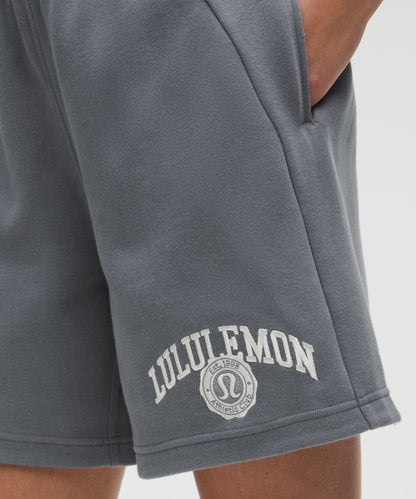 Lululemon Women's Scuba Mid-Rise Oversized Short 7" *Graphic