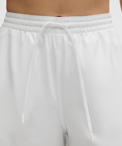 Lululemon Court Rival High-Rise Short 3" White