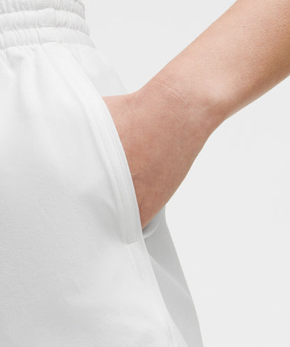 Lululemon Court Rival High-Rise Short 3" White