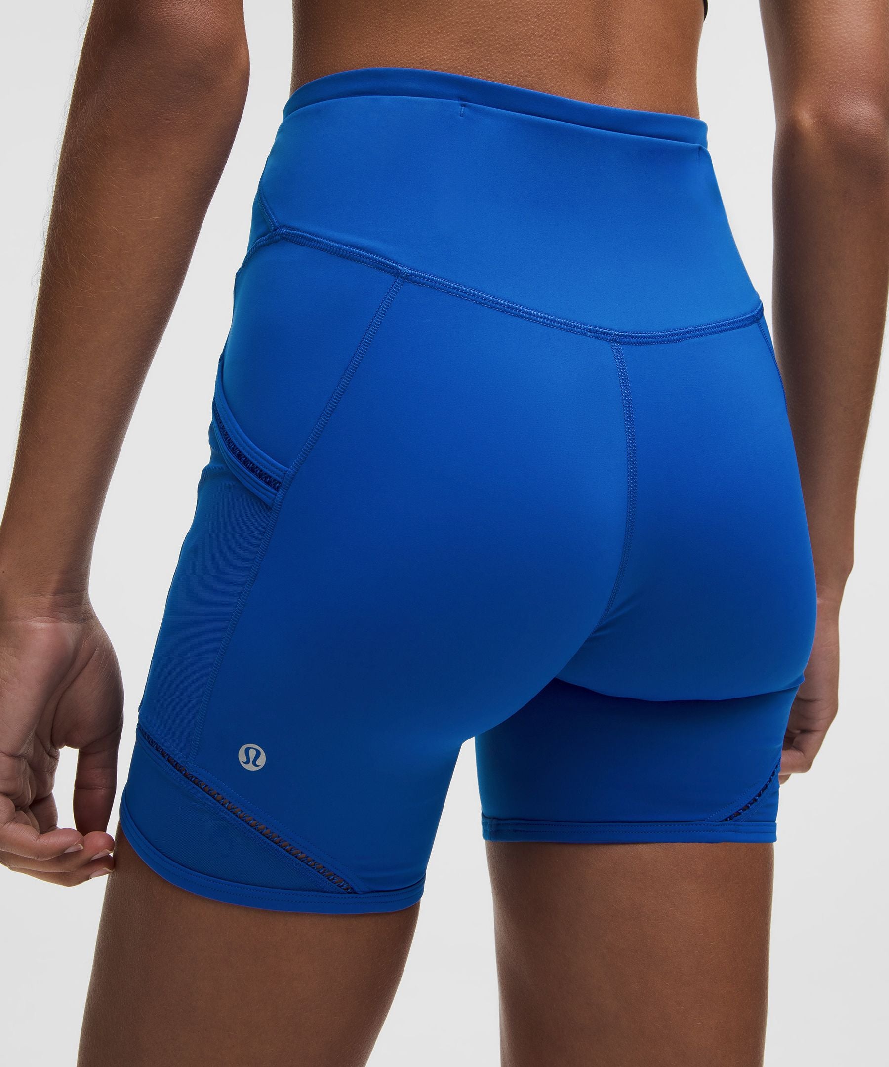 Lululemon Women's Fast and Free High-Rise Lace Trim Short 6" *5 Pocket