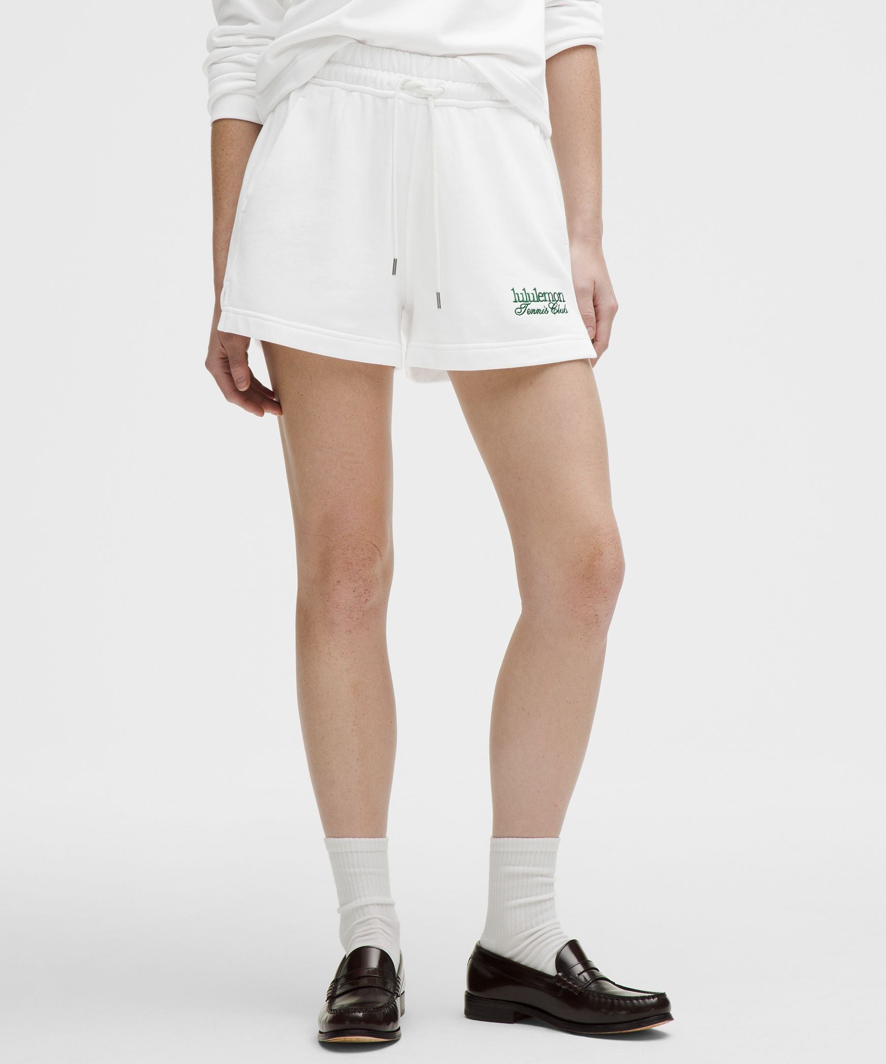 Lululemon Women's Cotton French Terry Short 3" *Tennis Club