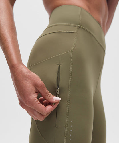 Lululemon Women's Fast and Free Short 8" Light *Special Edition Bay Leaf