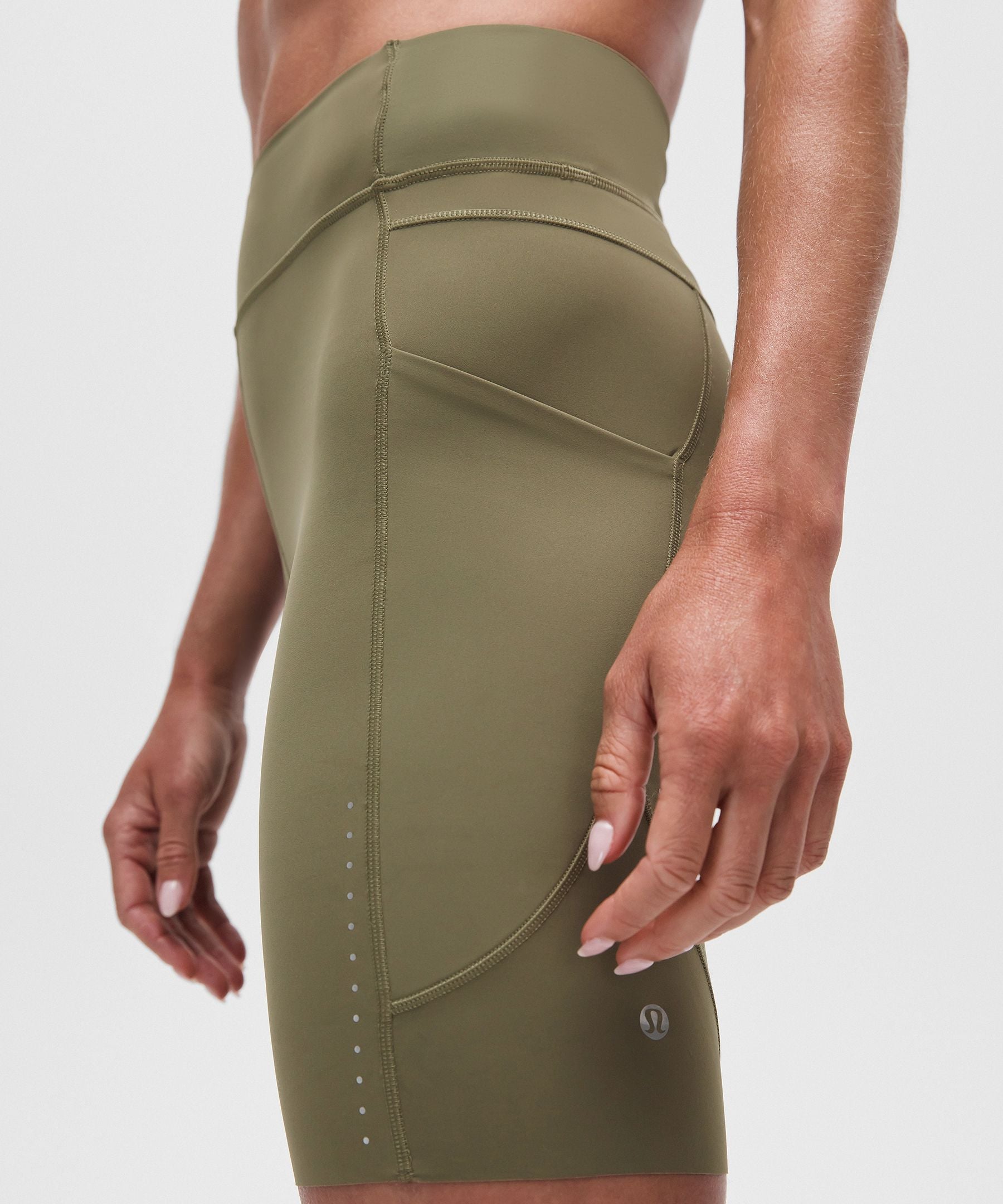 Lululemon Women's Fast and Free Short 8" Light *Special Edition Bay Leaf