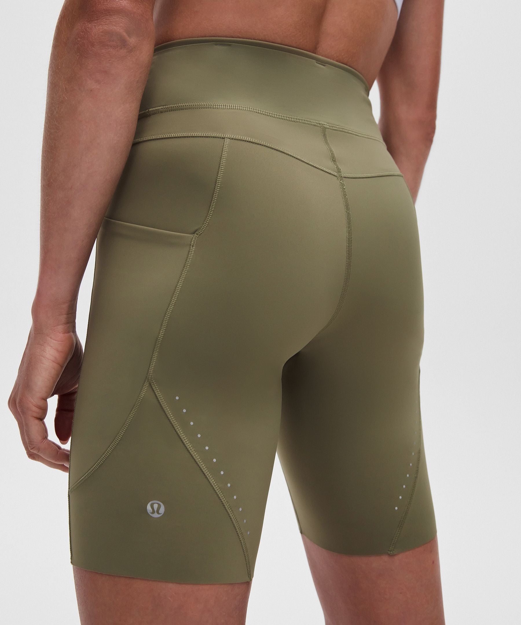 Lululemon Women's Fast and Free Short 8" Light *Special Edition Bay Leaf