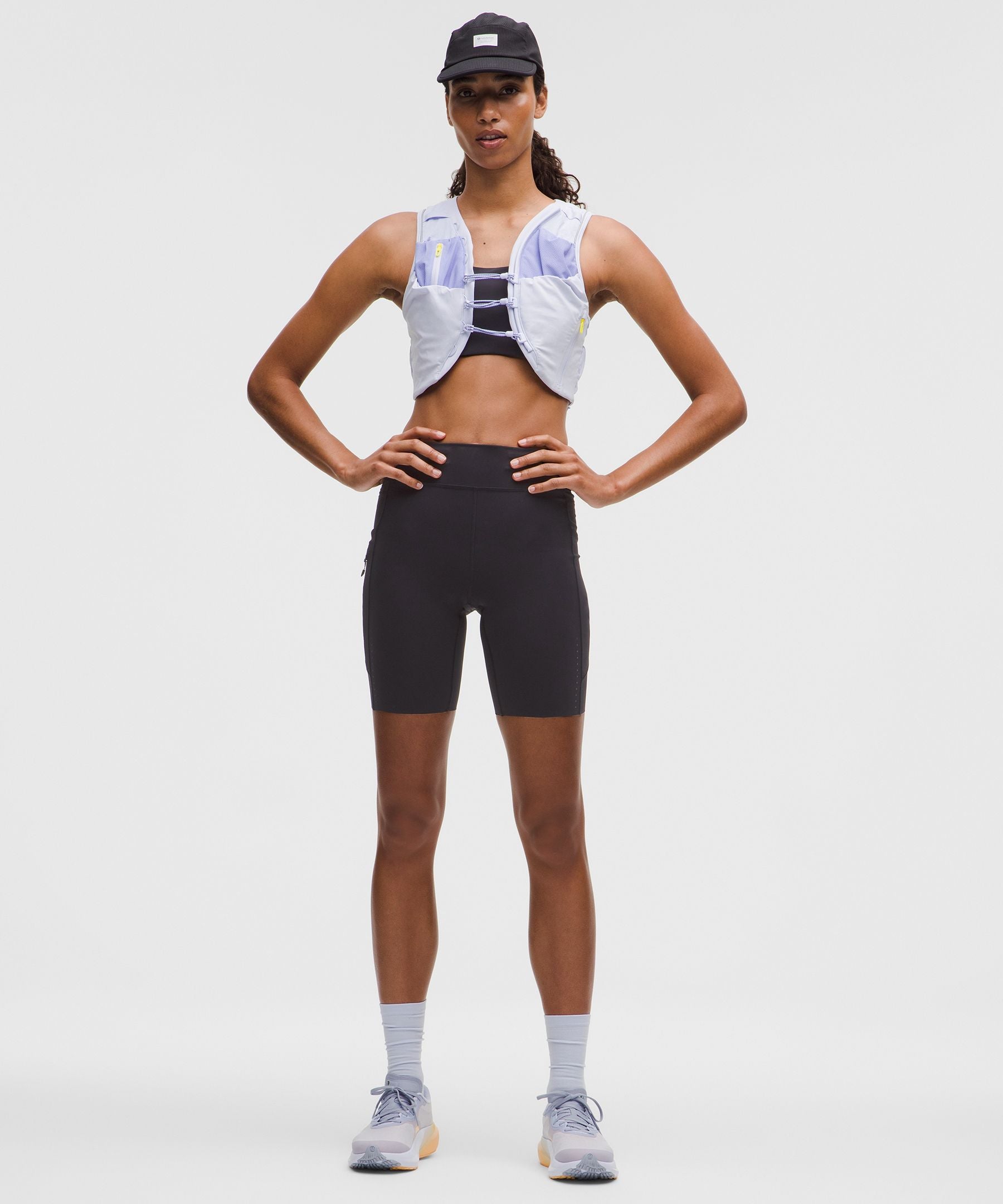 Lululemon Women's Fast and Free Short 8" Light *Special Edition Nightmoth