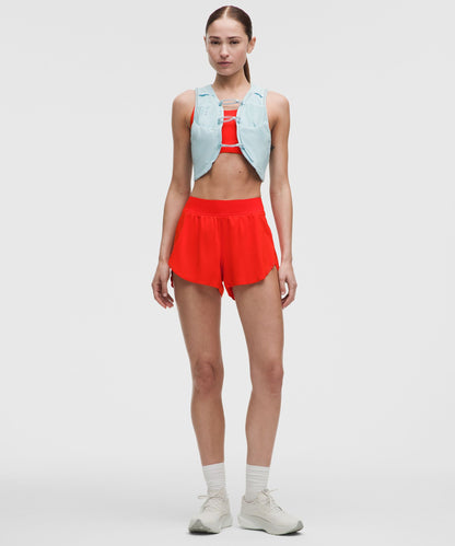 Lululemon Women's Fast and Free High-Rise Classic-Fit Split Short 3"