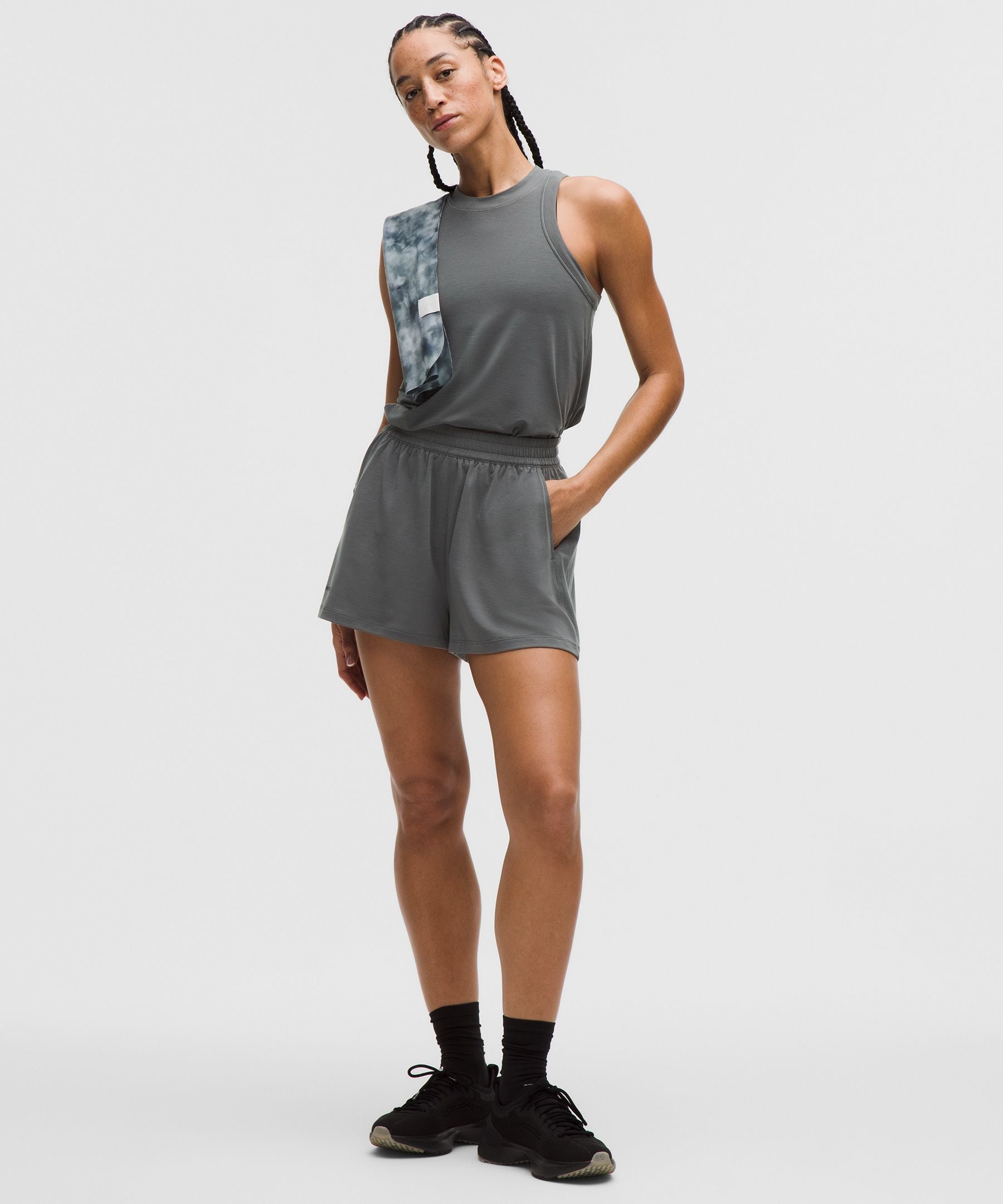 Lululemon Women's Jersey Training Super-High-Rise Lined Short 2"
