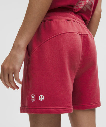 Lululemon Women's Team Canada Scuba High-Rise Short 5" *COC Logo