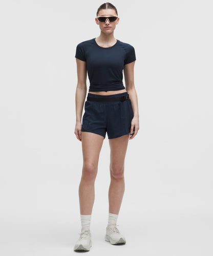 Lululemon Women's Hotty Hot High-Rise Lined Short 4"