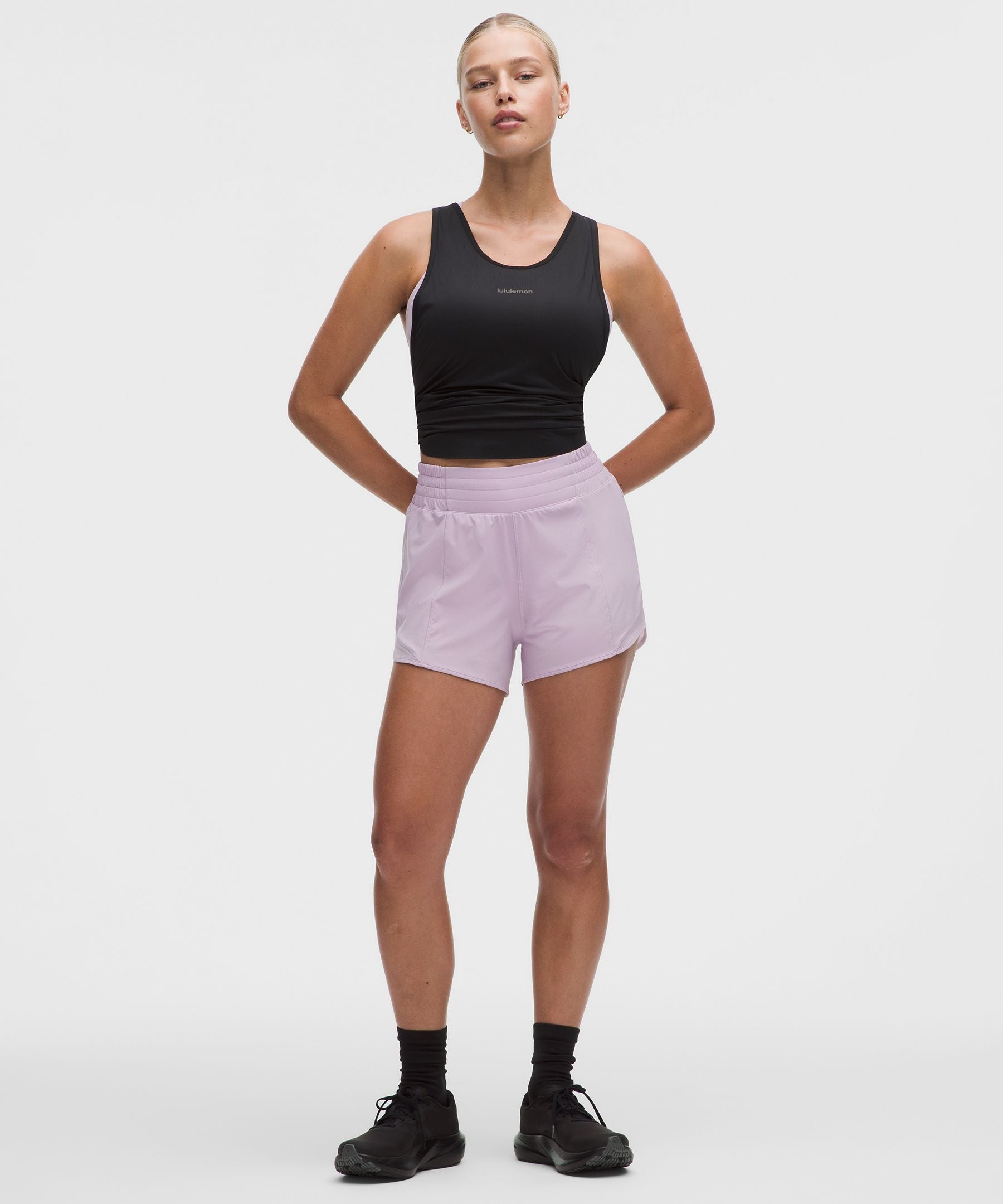 Lululemon Women's Hotty Hot High-Rise Lined Short 4"
