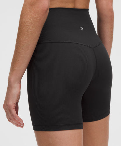 Lululemon Women's lululemon Align™ High-Rise Ribbed Short 6"