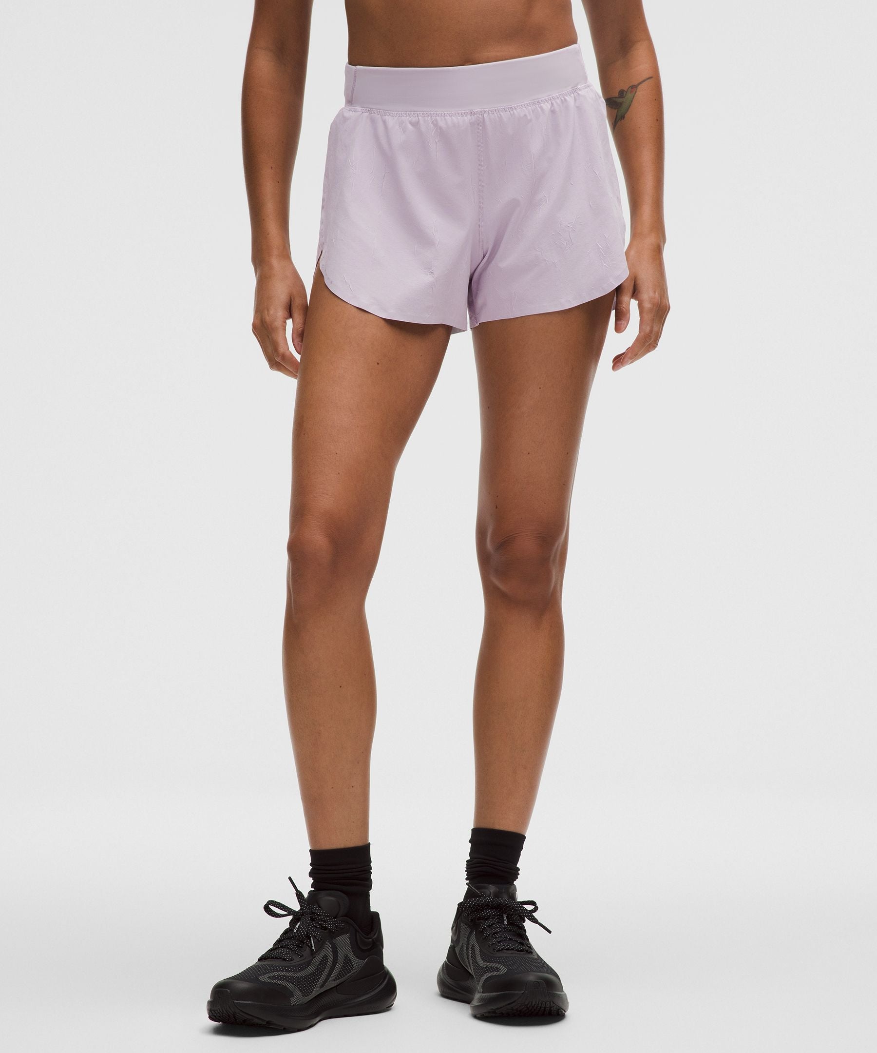 Lululemon Women's Fast and Free High-Rise Split Short 3" *Crinkle