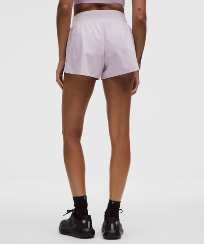 Lululemon Women's Fast and Free High-Rise Split Short 3" *Crinkle