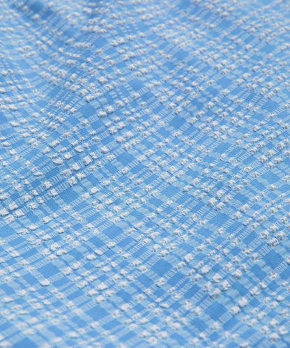 Lululemon Women's Seersucker Check Mid-Rise Pull-On Short 3"