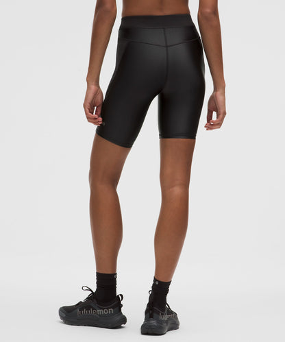 Lululemon Women's Satin Shine Panelled High-Rise Short 8" *Wordmark