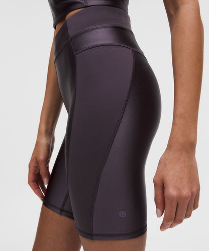 Lululemon Women's Satin Shine Panelled High-Rise Short 8" *Wordmark